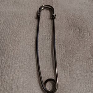 Silver Safety Pin for Military